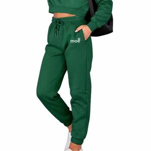Ensemble de survêtements 2 pièces pour femmes en coton (65 %) – Tenue de sport, jogging, yoga, sweat-shirt et pantalon de survêtement - Product Image 2