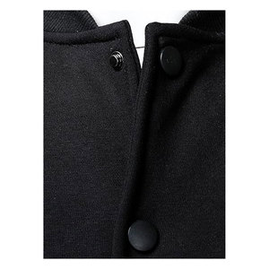 Men’s Varsity Baseball <b>Jacket</b> Cotton Blend Letterman <b>Jacket</b> with Faux <b>Leather</b> Sleeves Classic Bomber Coat Casual Athletic - Product Image 6