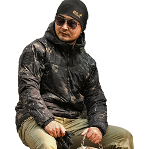 Waterproof Rain Fully Seam Taped 3-Layer Outdoor Hard Shell Jacket Hooded Windproof for Sport Trekking <b>Work</b> Casual Plain Dyed - Product Image 6