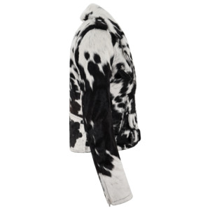 Custom <b>Smart</b> Range BRANDO <b>Women</b>’s Premium Hair On Hide Cowhide Leather <b>Jacket</b> Ladies Biker Moto Punk Style <b>Jacket</b> Bulk Wholesale - Product Image 2