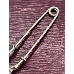 Broche de pin para kilt con diseño de cardo escocés - Estilo imperdible con piedra de cristal ámbar, accesorio tradicional irlandés, broches decorativos de alta calidad - Product Image 3