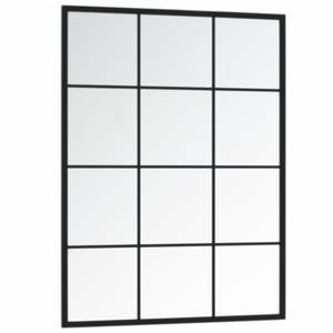 Espejo de Pared Simple de 31.5 x 23.6 Pulgadas, Espejo de Metal Negro y Vidrio, Público Objetivo: Propietarios de Viviendas, Diseñadores de Interiores - Product Image 4