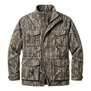 HYPEN SPORTS Hot Sale <b>Men's</b> Winter Outdoor Printed Breathable <b>Soft</b> <b>Shell</b> Waterproof Windbreaker Hunting Hiking <b>Jacket</b> - Product Image 3