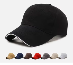 Casquette Trucker Unisexe Noire en Maille, 6 Panneaux, Fermeture Arrière Ajustable, Chapeau Décontracté Printemps-Été, Couleur Unie, Design Respirant - Product Image 1