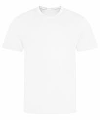 Unisex Adult Kids <b>White</b> Polyester Blank T-Shirt Sublimation Ready Custom Printing Quick Dry - Product Image 3
