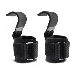 Factory Price Breathable Neoprene Heavy Duty Power <b>Weight</b> Lifting Rod Hooks Gym Fitness Equipment - Product Image 1