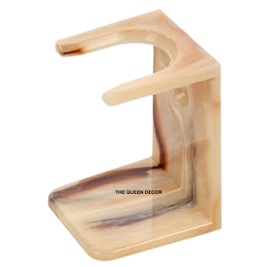 Soporte de cepillos de baño de estilo elegante, superventas, de material de cuerno, color dorado, calidad premium, redondo - Product Image 5
