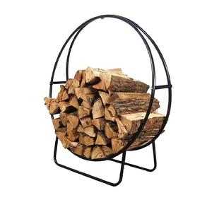 Nouveauté : Accessoires pour la maison, support de rangement pour bois de chauffage en métal pour jardin extérieur, porte-bûches en fer forgé pour cheminée - Product Image 6