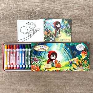 Ensemble de crayons de cire personnalisés du Vietnam, 18 couleurs, crayons de cire non toxiques - Product Image 5