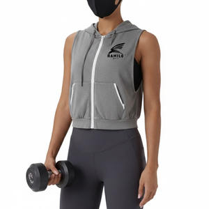 Hoodies sans manches pour hommes les plus vendus – Coton mélangé, basiques pour le fitness et la musculation, idéaux pour l'hiver – Les plus populaires de la mode - Product Image 1