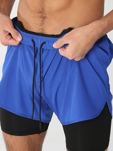 Custom Men's Athletic Cargo Casual <b>Mid</b>-Rise Running Gym Workout Shorts Breathable Lightweight Quick Dry Spandex/Polyester Shorts - Product Image 6
