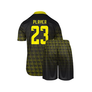 Soccer Uniform Football Jersey Shorts Set Breathable <b>Athletic</b> Sportswear Quick Dry Fabric Comfortable Training Plus Size - Product Image 5