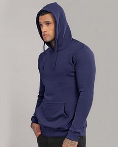Sweat à capuche pour homme en coton mélangé de qualité supérieure, ultra doux, en molleton brossé - Product Image 4