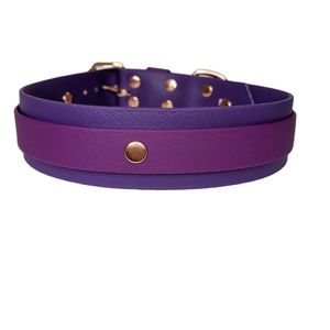 Superior Quality Luxury Classic <b>Dog</b> <b>Collar</b> Exclusive Genuine Cow Leather with Solid Pattern and Rivet Decoration Top Supplier - Product Image 3