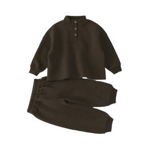 Vente chaude Vêtements de sport pour hommes adultes en deux pièces, couleur unie, écologiques, 100% coton, grande taille, manches longues, à capuche, imprimés - Product Image 6