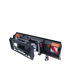 Lama spazzaneve/terna da 94 pollici per skid steer, con bordo tagliente a bullone regolabile a 30 gradi (sinistra/destra) e pattini universali - Nuovo di zecca - Product Image 5