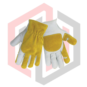 Gants de conduite en cuir de vachette de qualité supérieure, paume en cuir antidérapante, résistants aux déchirures, respirants, sans silicone, couleur et logo personnalisés - Product Image 3