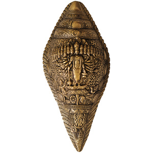 ทำด้วยมือทรงหอยสังข์ขนาด10นิ้วสำหรับเป็นของขวัญผลิตในอินเดีย - Product Image 1