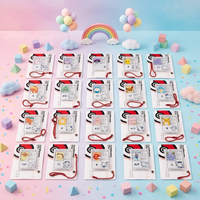 Cartes Pokémon 20EA Magnets 1 Set Rectangle Multi-pièces Collection Design Moderne Polyvalente Stratégie de Collection Variée