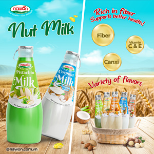 Healthy Plant-based Milk Drink 290ML Glass Bottle Private Label OEM Free Sample Export Best Price Direct Factory - Product Image 6