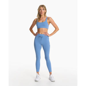 Conjunto de Yoga Casual sin Cuello de Alta Calidad para Mujer, de Secado Rápido, con Patrón Sólido, Ropa Deportiva para Exteriores que Incluye Pantalones - Venta al por Mayor - Product Image 2
