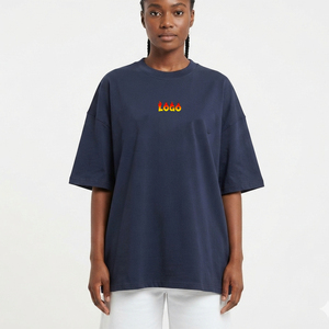 Camisetas de Mujer ALFORIOS INTERNATIONAL de Poliéster/Algodón, Lona de Alta Calidad, Ecológicas, de Secado Rápido, Cuello Redondo, Estilo Urbano, Tallas Grandes - Product Image 5