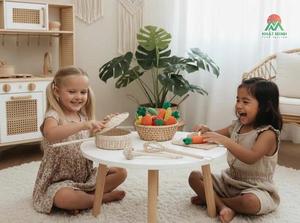 Ensemble d'ustensiles de cuisine en rotin faits à la main, paniers de rangement naturels tissés, style rustique - Product Image 5