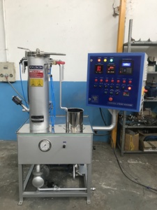 Máquina Teñidora de Hilos Vertical Automática Jogson JVT 15-C HTHP con Controlador Programable, Interfaz Táctil, Acero Inoxidable 316L, 15 kg - Product Image 1