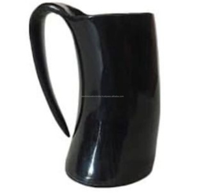 แก้วมีฝาปิดแบบอเมริกันสำหรับดื่มกาแฟทำจากวัวแท้มีความปลอดภัยและขัดเงาสามารถปรับแต่งโลโก้ได้ - Product Image 1