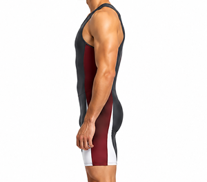 Maillot et short d'aviron sur mesure Unisuit une pièce pour les équipes d'aviron du collège et du club - Product Image 5