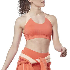 Soutien-gorge de sport à haute élasticité et rembourrage, maintien élevé, technologie de tricotage sans couture, séchage rapide, respectueux de l'environnement, pour le yoga et le Pilates - Product Image 6