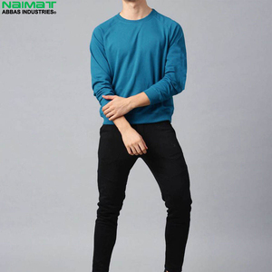 เสื้อสเวตเชิ้ตคอกลมเนื้อนุ่มบุขนแกะสำหรับผู้ชาย สวมใส่ได้ทุกวัน ดีไซน์เรียบง่าย เสื้อคลุมอุ่นๆ แบบเรียบๆ บรรจุในกล่อง - Product Image 1