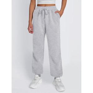 À la mode femmes XL reine pantalons de survêtement hiver polaire doublé pantalon de survêtement avec poches respirant automne mode tenues coloré lavé - Product Image 4