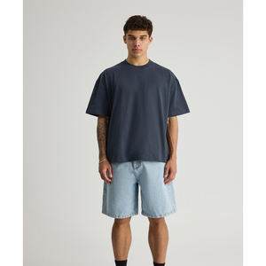 T-shirts unis 100 % coton à manches courtes pour hommes, design personnalisé, haute qualité, vente en gros 2026 - Product Image 4