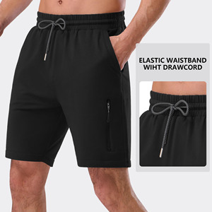 Men's 100% Cotton Joggers Shorts Breathable Casual Street Shorts Plain Dyed Multi Color Lightweight <b>Comfortable</b> Shorts For Men - Product Image 3