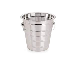 Seau à glace en acier inoxydable à double isolation avec finition polie miroir, glace solide longue durée pour hôtels, bars, fêtes et événements - Product Image 3