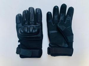 Guantes de Motociclismo de Cuero para Invierno 2025, con Logotipo Personalizado, Protección Completa para los Dedos, Impermeables, Autocalentables, con Pantalla Táctil - Product Image 1