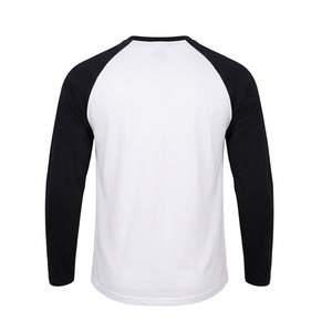 เสื้อยืดแขนสั้นทรงสลิมฟิตแบบเบสบอลลำลอง พิมพ์ลายตามสั่ง สำหรับออกกำลังกายและฟิตเนส สองสี - Product Image 4