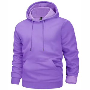 Sweat-shirts pour hommes au design optimal, 100% coton, col à capuche, nouveau modèle tendance, motif uni, service OEM, prix de gros - Product Image 1
