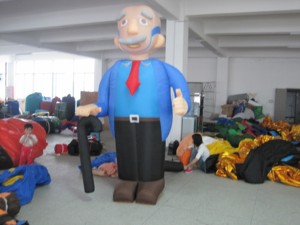 Oferta especial: Inflable de Abraham de los Países Bajos para eventos publicitarios comerciales al aire libre - Product Image 3