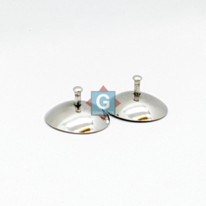 Écran oculaire chirurgical rond en acier inoxydable, réutilisable, instrument orthopédique manuel, certifié CE Classe I - Product Image 2