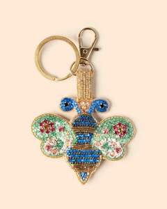 Nouvelle collection d'été - Porte-clés en toile brodée à la main - Cadeau de Noël et de Nouvel An - Product Image 1