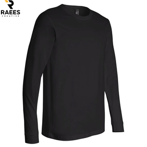 <b>Long</b> Sleeve <b>Mens</b> <b>T</b>-<b>Shirt</b> with Letter Pattern Custom Colors & Eco-Friendly Fabric-High Quality Wholesale - Product Image 3