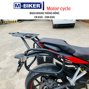 NUEVO Portaequipajes Trasero M-Biker con Asa para CB650/CBR650 (2019-2021), Bolsa Trasera de Aluminio, 9 kg, 82x31x18 cm - Product Image 5