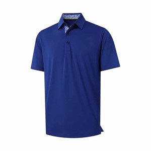 เสื้อโปโลชาย แขนสั้น สวมใส่สบาย ผลิตจากโพลีเอสเตอร์ 100% ระบายอากาศได้ดี - Product Image 2
