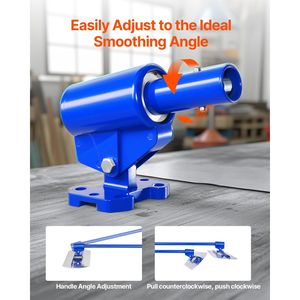 Vibratore per calcestruzzo in magnesio Bull Float 47,24 x 7,28 pollici con 4 maniglie sostituibili in lega di alluminio - Product Image 3