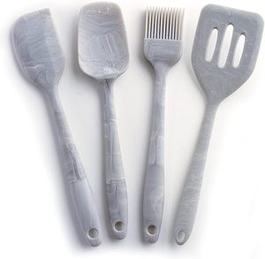 <b>Silicone</b> Mini Spoonula Heat Resistant Flexible Spatula for Mixing Scraping <b>Baking</b> - Product Image 5