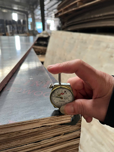 Contrachapado Recubierto de Película Duradero para Encofrados, 100% Núcleo de Eucalipto, para Hormigón en Villas y Edificios Comerciales - Product Image 2