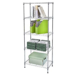 Scaffale in Metallo a 5 Ripiani Stile Vintage, Unità di Stoccaggio Regolabile per Attrezzi - Product Image 5