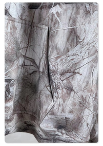 Custom High Quality 100% Cotton Branches Forest Pullover Oversized Boxy Heavy Weight Thick Luxury Camo Hoodies for <b>Men</b> OEM - Product Image 4